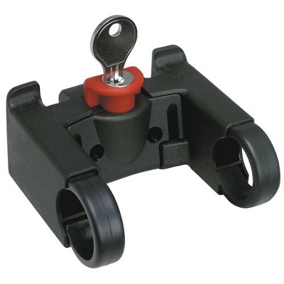 Fixation Klickfix pour guidon de vélo avec serrure Fixation KlickFix sur guidon à clé