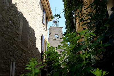 Le village d'Ansouis, dans le Pays d'Aigues