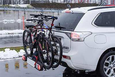 L'assurance automobile protège contre le vol sur un porte vélo