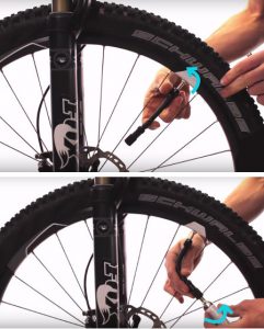 Pour gonfler rapidement son pneu de vélo, Cartouche CO2 16gr fileté