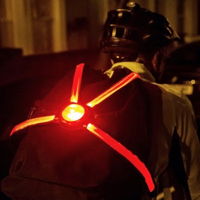 Harnais LED pour cycliste