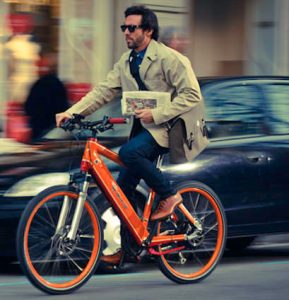 faire du vélo en ville