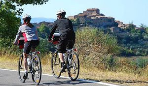 Parcours vélo en toscane 