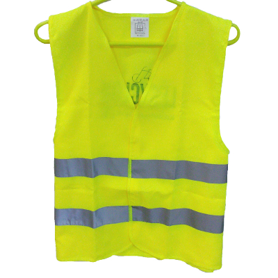 Gilet jaune réfléchissant EN1150 