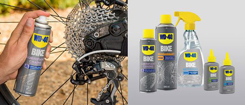 WD-40 BIKE, la gamme vélo du produit multifonction