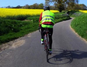 gilet jaune et velo