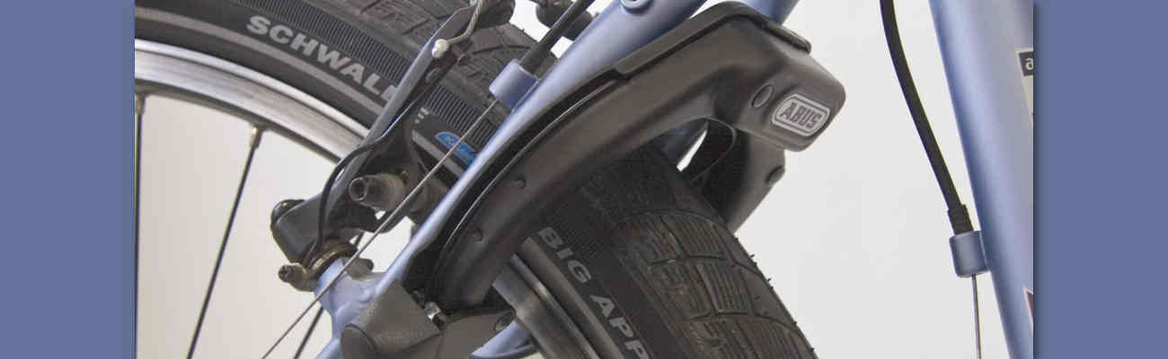 Antivol fer à cheval Abus pour vélo électrique pliant