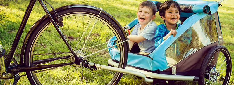 Remorque porte bebe velo top