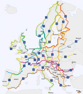 Parcours Eurovelo17