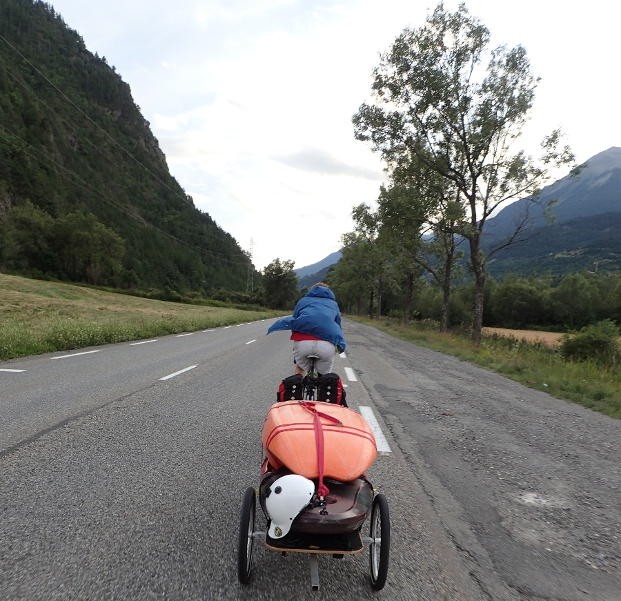 aventure sans carbone à vélo