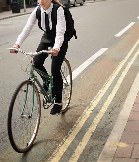 Se déplacer en ville à vélo