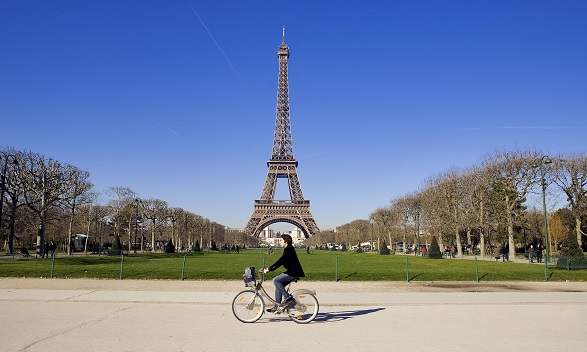 Aménagements cyclables à Paris