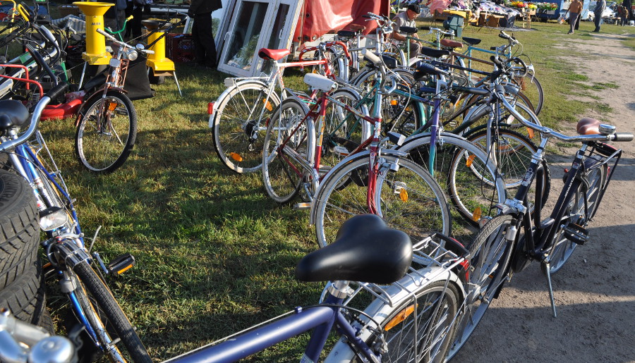 Vélos d'occasion à une bourse