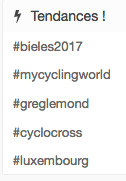 Les tendances sur MyCyclingWorld