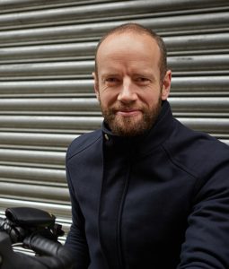 Tom Pelet, créateur du klaxon vélo Hornit