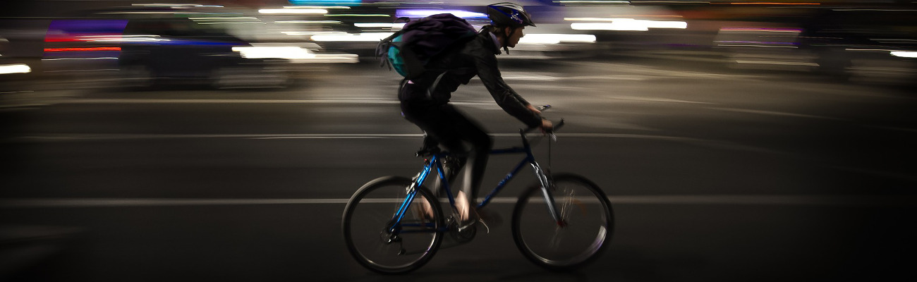 La livraison vélo en ville de plus en plus présente