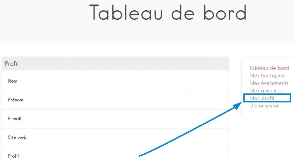 Tableau de bord sur Citycle