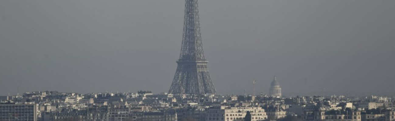 Paris sous la pollution de l'air