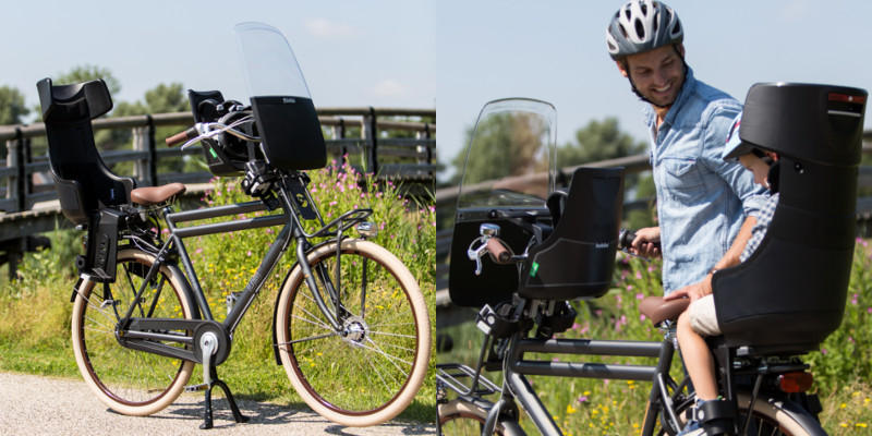 BETO Deluxe - Siège de vélo pour enfant (position arrière) - Mathieu