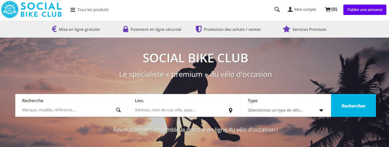 Social Bike Club la plateforme du vélo d'occasion