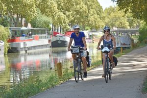 Itinéraire cyclable le long du Canal du Midi 