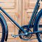 Les garde-boue à tringles avant et arrière sur vélo