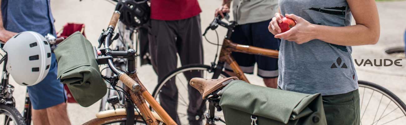 Bagages pour cyclistes sportifs et urbains Vaude