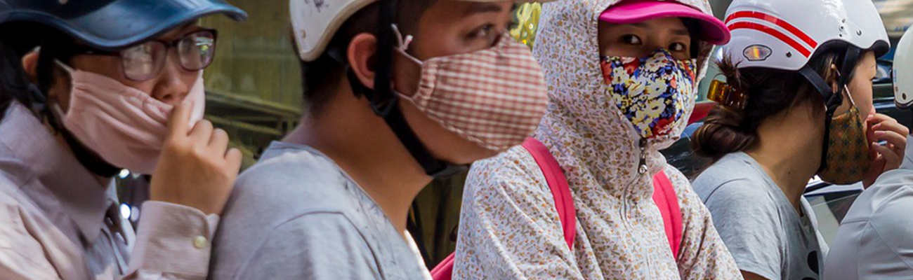 Comment les masques anti-pollution protègent le cycliste ?
