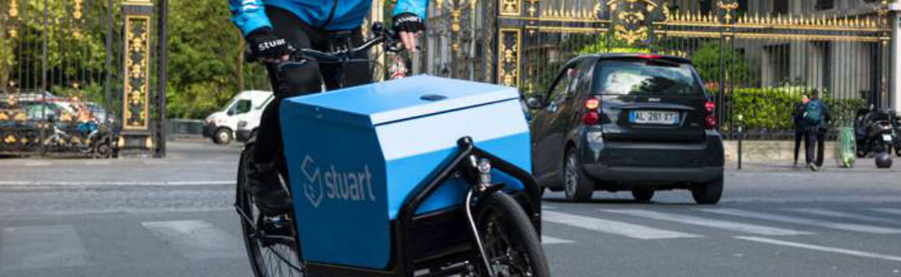 Livraison à vélo Stuart