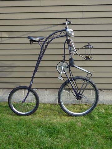 Vélos insolites : Un vélo parfait pour Halloween 