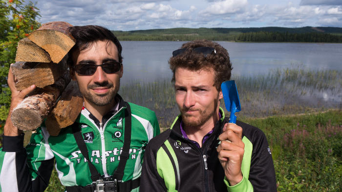 Ils font un tour d'Europe à vélo