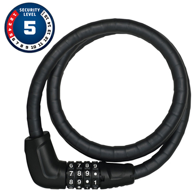 ABUS Combiflex 2501 Antivol cable pour casque et selle de vélo