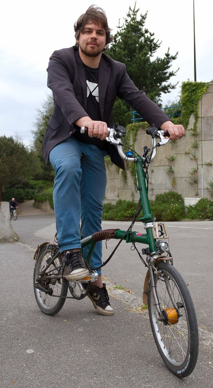 Olivier Schneider de la FUB à vélo