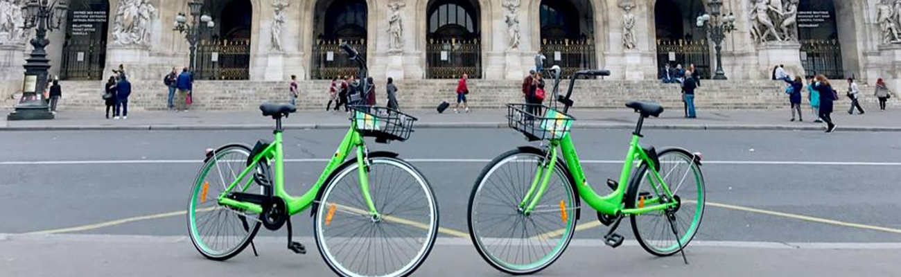 Les vélos en libre-service Gobee.bike arrivent à Paris