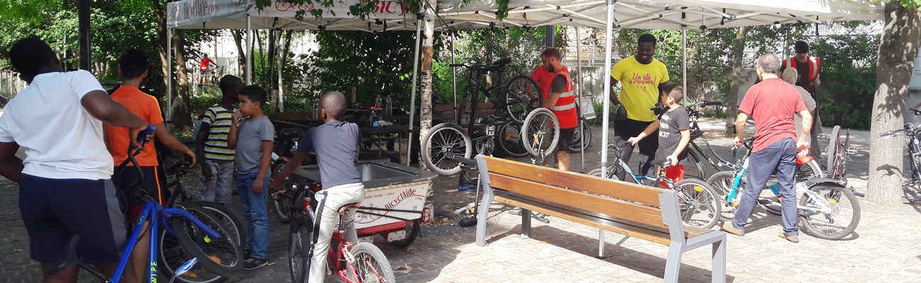 ByclAide l'atelier vélo à Gennevilliers