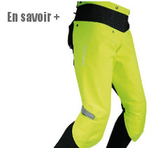 Protection pluie pour les jambes à vélo