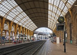 La gare française de Nice