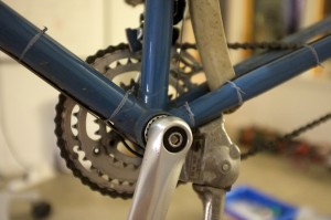 Boîtier De Pédalier Campagnolo Record - Filetage Anglais 1,37x24 - Vintage