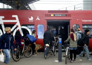 prendre le train avec son vélo en Europe