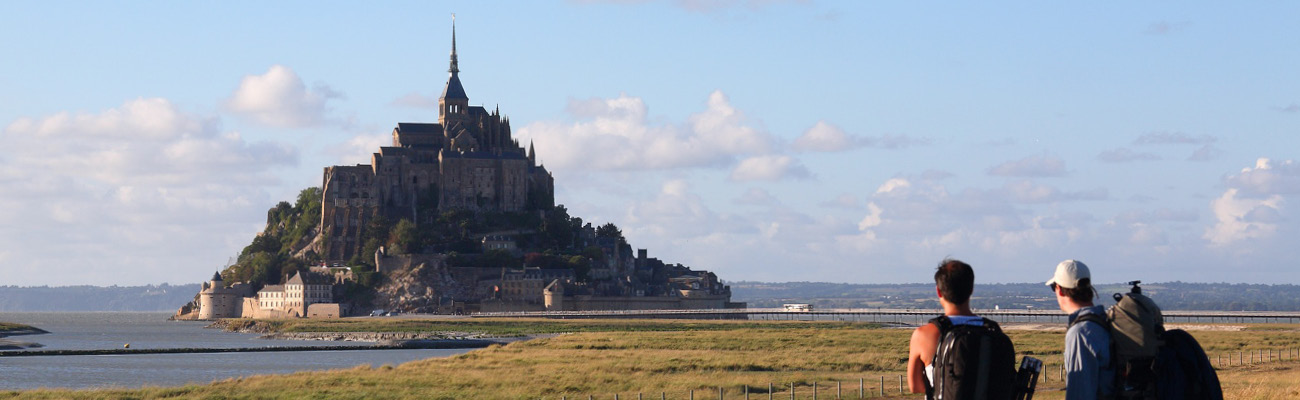 Balade à vélo au Mont St Michel