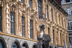 Façade de la Bourse à Lille 