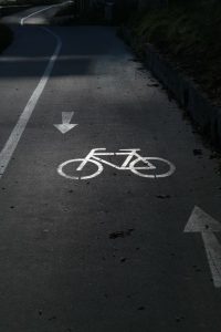 Aménagement cyclable pour les déplacements à vélo