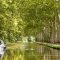 Faire du vélo sur le canal du midi