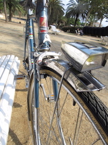 Vélo ancien rénové