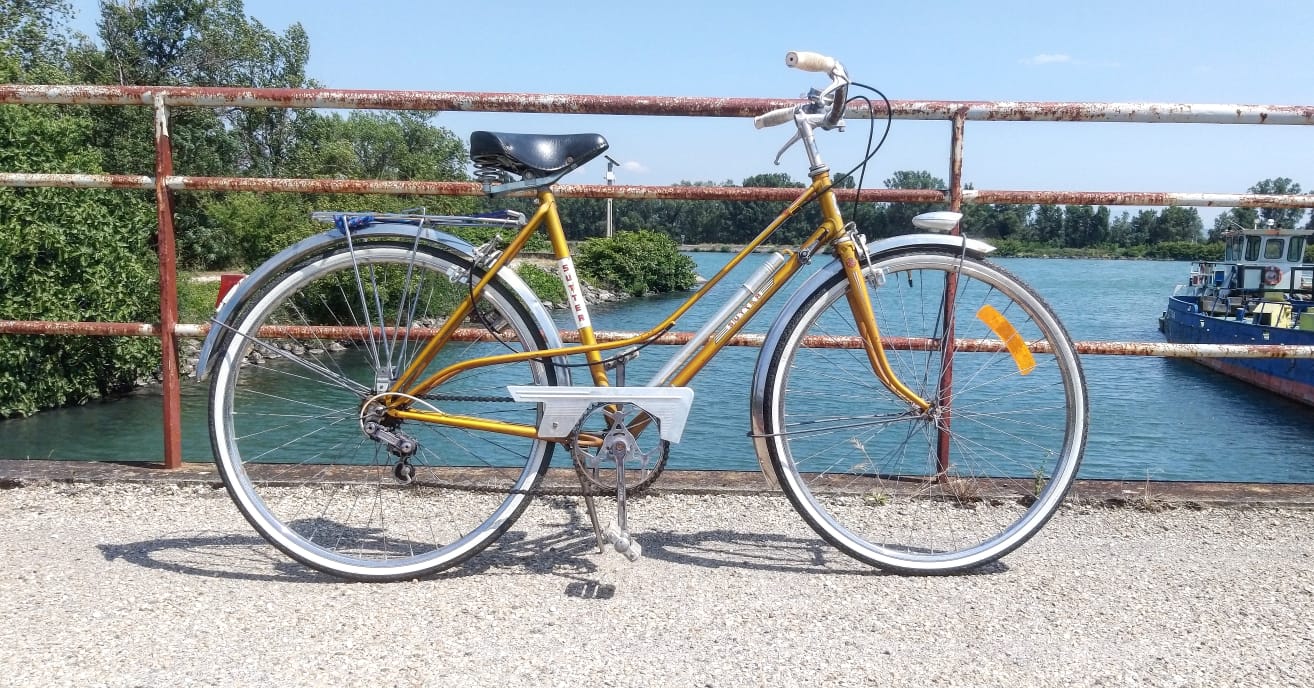 Porte-bagages Vélo Vintage - Acier Chromé - Fabriqué Au Japon - Bicyclette Ancienne