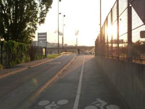 Piste cyclable depuis Paris