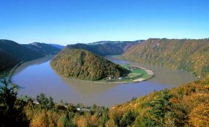 Boucle du Danube à Haibach ob der Donau