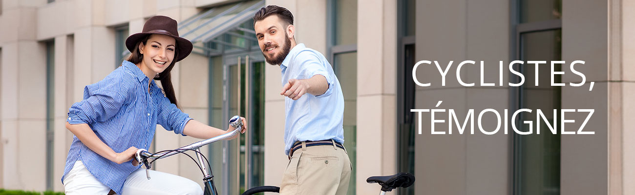 Appel à témoignages de cyclistes urbains et cyclotouristes