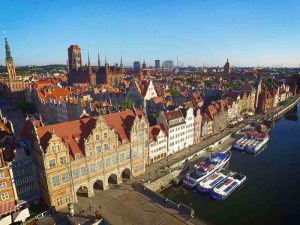 Gdańsk, départ de l'EV 9