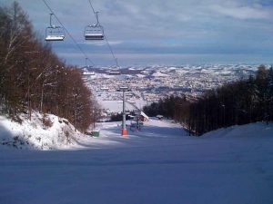 Maribor vu depuis une station de ski